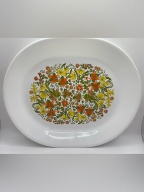 Corelle by Corning Indian Summer 12 1/4 X 10" Serving Platter Vintage USA